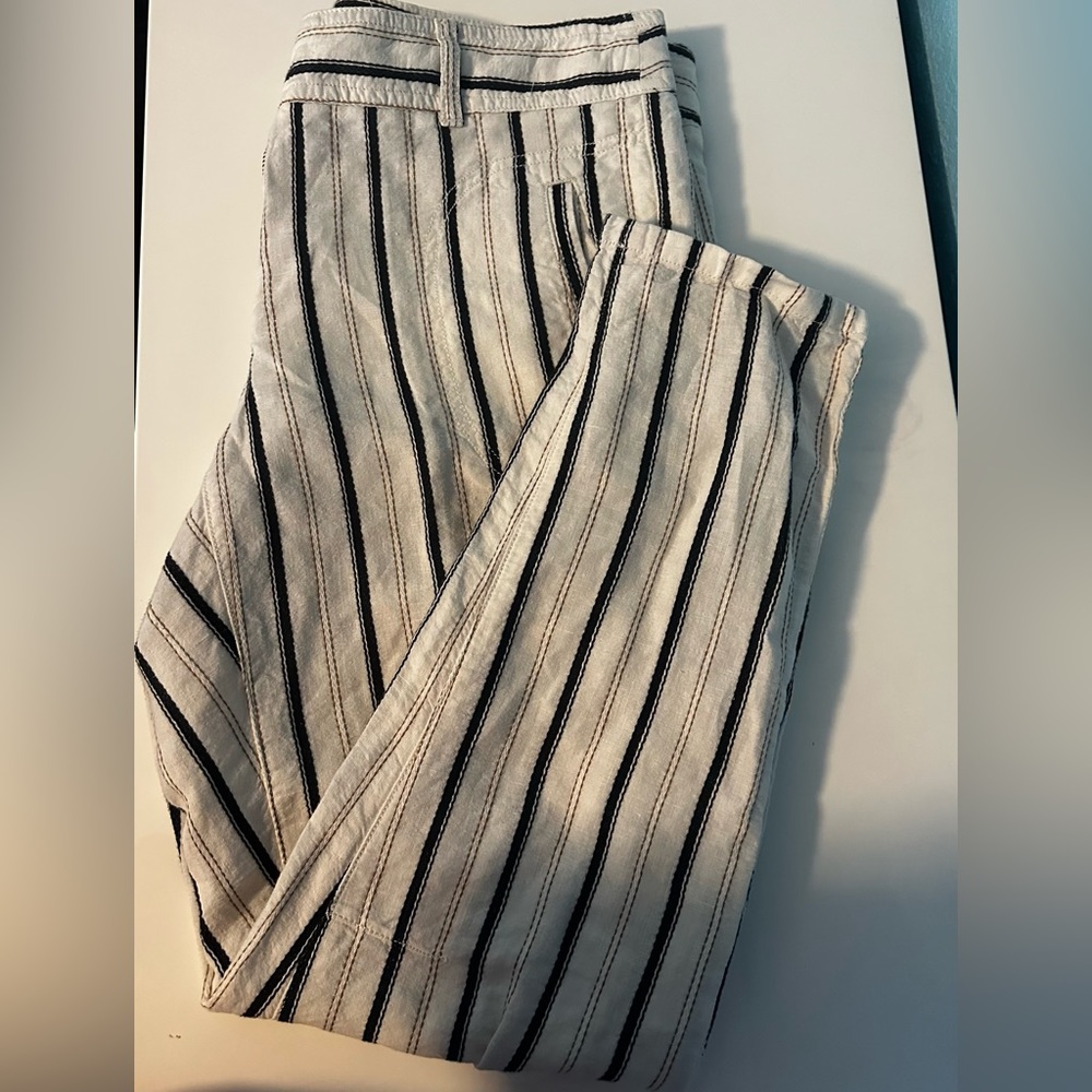 Loft Linen Work Pants
